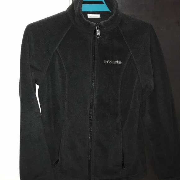 Columbia dark gray fleece zip up - Picture 2 of 2
